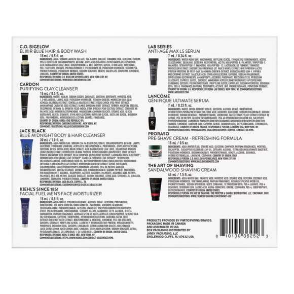 4 Set of 8-Pc. All-In-One Men's Routine Skincare Set - Total Value $332 (4x $83) - Picture 4 of 5